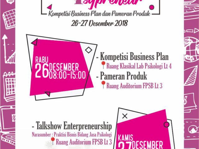 Expo Psypreneur 2018