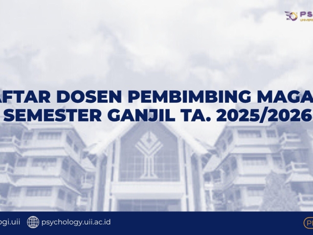 DAFTAR DOSEN PEMBIMBING MAGANG SEMESTER GANJIL TA. 2025/2026