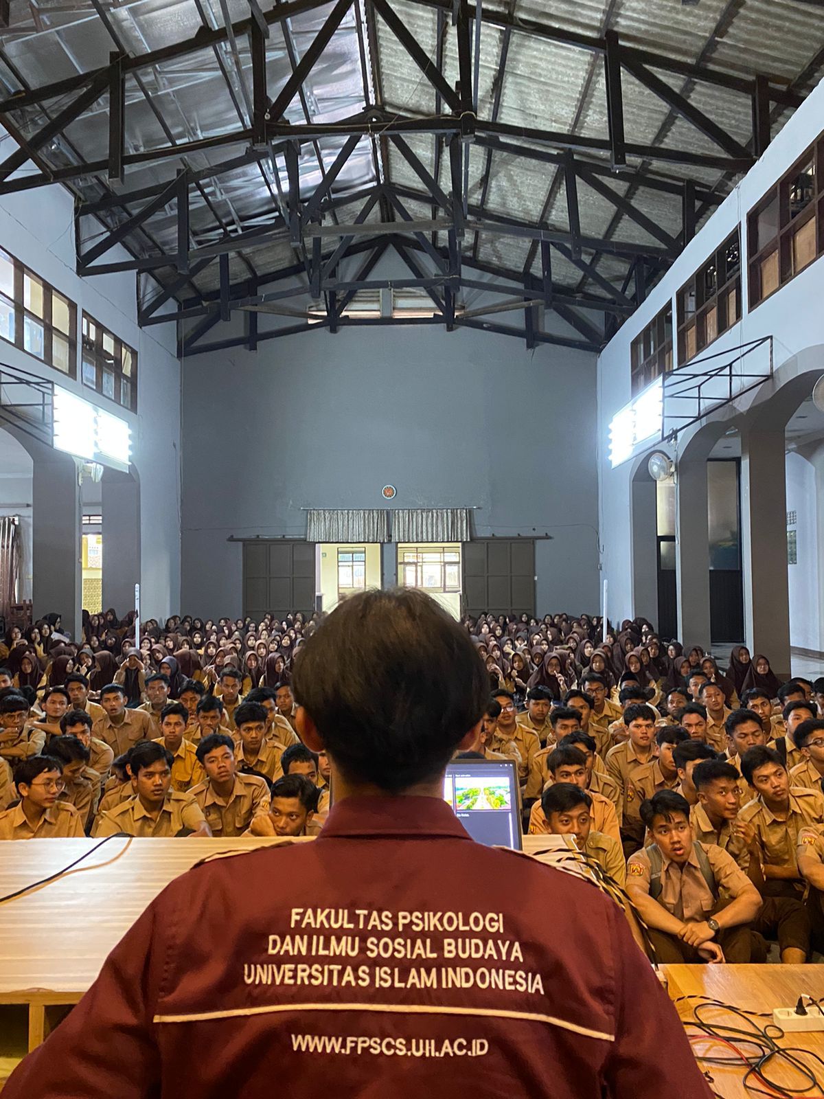 MarcommFPSB Mengunjungi Sekolah Man 1 Tasikmalaya Jawa Barat
