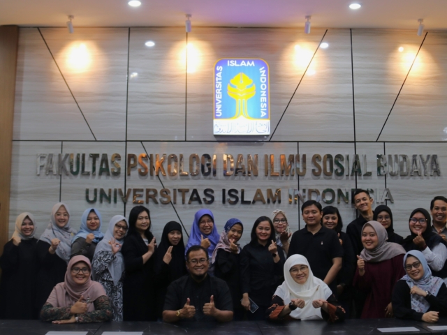 Fakultas Psikologi, Universitas Muria Kudus Studi Banding ke FPSB UII