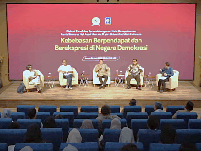 Kebebasan Berekspresi di Era Digital: Mitos atau Realitas? Komnas HAM dan UII Gelar Diskusi Panel