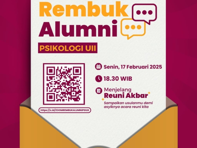 ✨ Rembuk Alumni Psikologi UII ✨