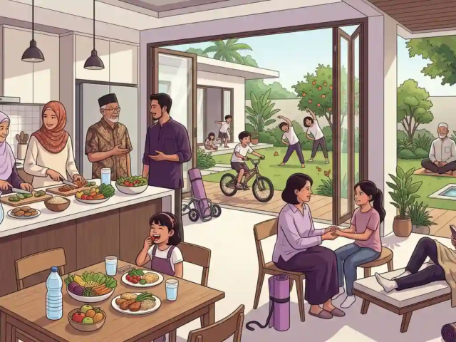 Menjaga kesehatan
